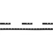 Haibike Satz Gummi-Endstücke Rail Mrs Alltrack