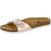 Lico Damen Bioline Once More Pantoletten, Rose, 39 EU
