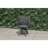 CLEMENTO Wallace Sessel Aluminium/Sunbrella Drehbar
