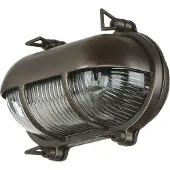Licht-Erlebnisse Außenleuchte Weiß Messing Glas IP64 E27 B: 21 cm rostfrei Maritim Bullauge Wandlampe Schiffslampe