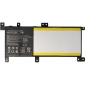 AccuCell Akku passend für ASUS X556UB, C21N1509, Li-Polymer, 7,6V, 5000mAh, 38,0Wh, built-in, ohne Werkzeug