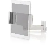 TabLines TWC002 schwenkbare Tablet Wandhalterung Click, weiss