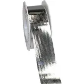 Prasent Ringelband Metallic silber