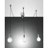 FABAS LUCE Pendelleuchte Blog E27 Ø120mm verchromt