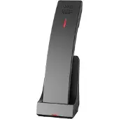 Snom HD1 DECT-Mobilteil Schwarz mit Ladeschale, kompatibel mit HD 101 Telefon