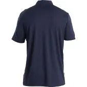 Icebreaker Merino 150 Tech Lite Iii Kurzarm-poloshirt Blau S Herren Blau S