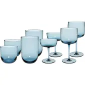 Like. by Villeroy & Boch Gläser-Set "Komplett-Gläser-Set Like Glass 8er Set" Handwäsche wird empfohlen