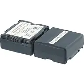 AGI Akku für Panasonic NV-GS180 Li-Ion 7,2 Volt 600 mAh schwarz