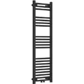 Neu.haus Handtuchheizkörper ’Voss’ mit 21 Stangen Stahl 120 x 40 cm Schwarz