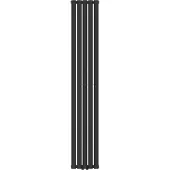Neu.haus Röhrenheizkörper 'Nore' Schwarz 180x30cm Doppellagig 1122W