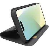 SBS Wallet Stand Case in PU für iPhone 16 black