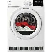 AEG Series 7000 TR719G2PB, Freistehend, Frontlader, Wärmepumpe, Weiß, Drehregler, Touchsteuerung, LCD