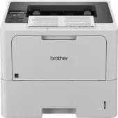 Brother HL-L6410DN, Laser, 1200 x 1200 DPI, A4, 50 Seiten pro Minute, Doppelseitiger Druck, Weiß