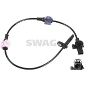 SWAG ABS Sensor Raddrehzahl Hinten Links für HONDA CR-V IV (RM) 33 10 5157
