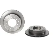 Brembo Bremsscheibe 09.A334.21, hinten, belüftet, 1 Stück
