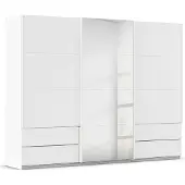 Rauch Schwebetürenschrank Elara in Weiß