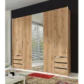 Wimex Drehtürenschrank mit Laden B: 250 cm Level, Eiche Dekor