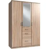 Wimex Kleiderschrank Click ¦ holzfarben ¦ Maße (cm): B: 135 H: 199 T: 58.0