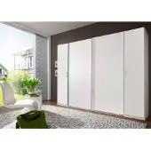 Wimex Dreh-/ Schwebetürenschrank Vito , weiß , Maße (cm): B: 316 H: 208 T: 65.0