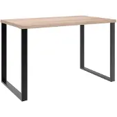 Wimex Home Desk Schreibtisch Eiche Sägerau/Schwarz