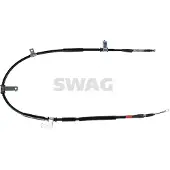 SWAG Seilzug, Feststellbremse [Hersteller-Nr. 33106657] für Hyundai