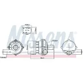Nissens Zusatzwasserpumpe 832169