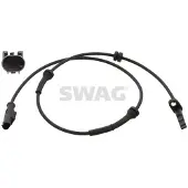 SWAG ABS Sensor Raddrehzahl Vorne Links Vorne Rechts für ALFA ROMEO 159 Sportwagon (939) 74 10 6463