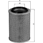 MAHLE ORIGINAL Luftfilter LX 567