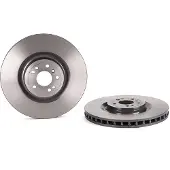 Brembo Bremsscheibe 09.A960.11, vorne, belüftet, hochkarbonisiert, 1 Stück