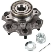 SWAG Radlagersatz Vorne Links Vorne Rechts für MITSUBISHI PAJERO III (V7W, V6W) Kegelrollenlager 86mm 33 10 5325