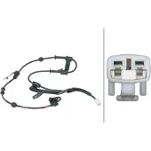 Hella Sensor Raddrehzahl 2-polig aktiv 870 mm Kabel für u.a. HYUNDAI ix20