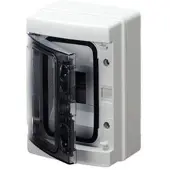 Gewiss Smooth Walls Enclosure - Pre-Arranged For Terminal Block - 18m Ip65