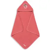 Konges Sløjd - Terry Kapuzenhandtuch, flamingo pink