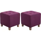 CLP 2er Set Sitzhocker Pharao lila
