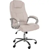 CLP Bürostuhl ergonomisch Apoll XL, höhenverstellbar drehbar, mit Armlehnen und Wippmechanismus, Stoffbezug schwarz, Schreibtischstuhl für Büro