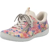 Rieker Damen Slip On Sneaker Bunt Synthetik Textil Mix Größe: 38