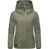 Ragwear Outdoorjacke "Vannesa" mit Kapuze Wasserdichte Damen Übergangsjacke mit Kapuze