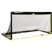 BazookaGoal Mini-Fußballtor "Black Edition", 180x90 cm