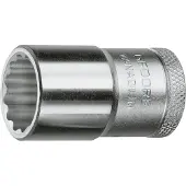 Gedore D 19 1/2W Steckschlüsseleinsatz 1/2" 12-kant 1/2W