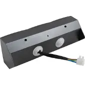McPower Aufbau Steckdosenblock Flair, 3-fach Schutzkontakt, anthrazit / schwarz
