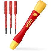 Wiha Feinschraubendreher Set PicoFinish slimVario electric 4-tlg. mit slimBits