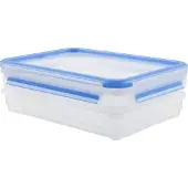Tefal K30288, Box, Rechteckig, 0,6 l, Blau, Transparent, Kunststoff, Deutschland