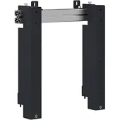 AG Neovo Neovo VWM-01 - Befestigungskit (2 Wandhalterungen, Montagearm) - für Videoleinwand - Aluminium, Stahl - Schwarz und Silber - Bildschirmgröße: 107-165 cm (42"-65")