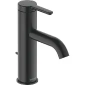 Duravit Waschtisch-Einhebelmischer M C.1 Ausl. 113mm, m Zugst.-Ablaufgarn., sw ma