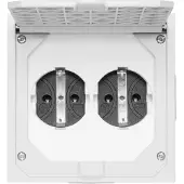 ABL SURSUM 1632490, CEE 7/3, CEE 7/4, Grau, Aluminium, IP41