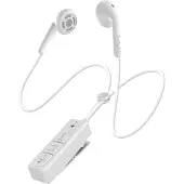 DeFunc In-Ear Kopfhörer mit Krawattenmikrofon Design – Weiss