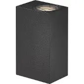 Nordlux Asbol Kubi, Schwarz, Transparent
