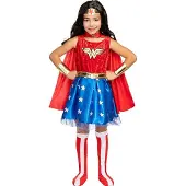Metamorph Wonder Woman Classic Kostüm für Kinder