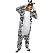 Metamorph Zebra Onesie Kostüm