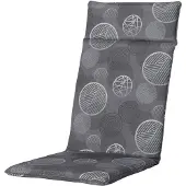 Madison Gartenstuhlkissen Hochlehner Universal Circle Grey
